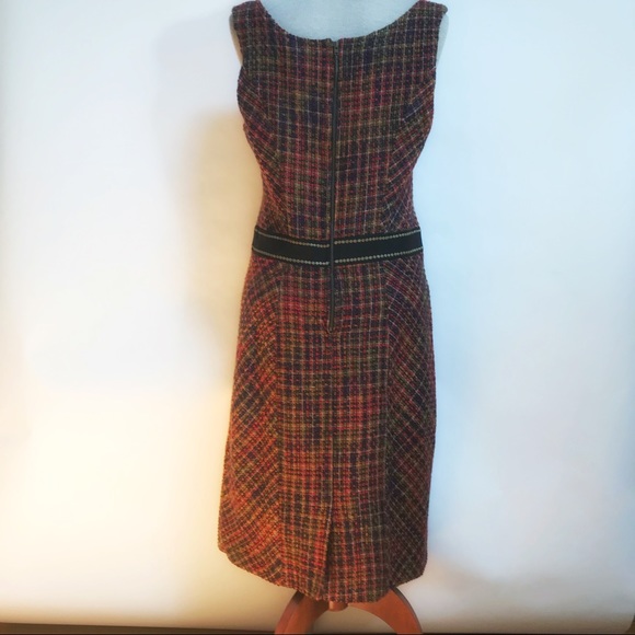 EShakti Tweed Dress Wool Blend  Size 14 - Picture 2 of 8
